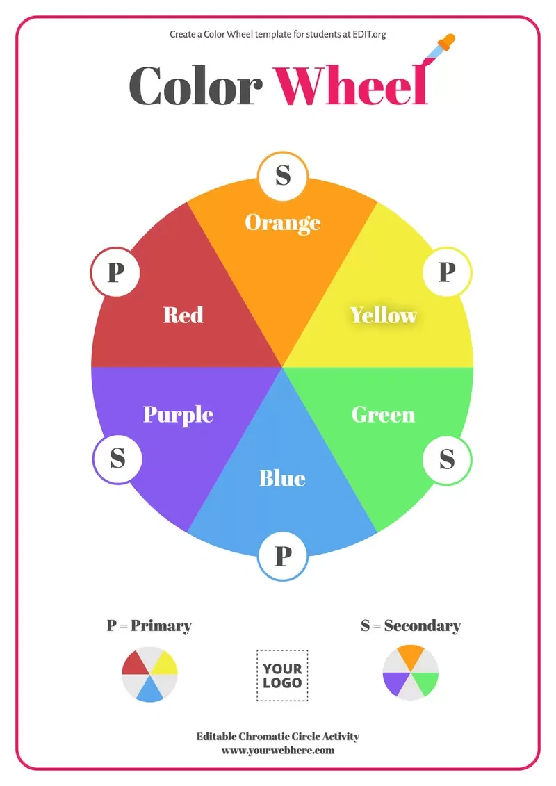 Free Printable Color Wheel Templates inside Free Printable Color Wheel Worksheet