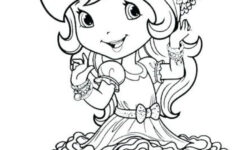 Free Printable Coloring Page Strawberry Shortcake. | Bubakids intended for Free Printable Strawberry Shortcake Coloring Pages