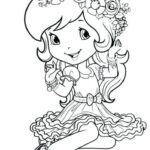 Free Printable Coloring Page Strawberry Shortcake. | Bubakids Throughout Free Printable Coloring Pages Strawberry Shortcake
