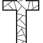Free Printable Cross Coloring Pages Within Free Printable Stained Glass Cross Patterns