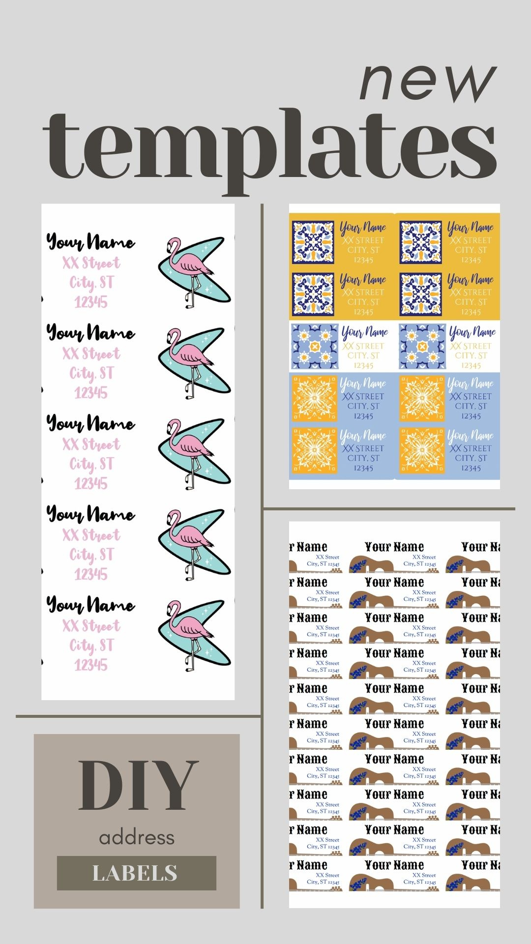 Free Printable Custom Address Label Templates - Morena&amp;#039;S Corner with regard to Printable Mailing Address Labels