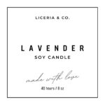 Free Printable Custom Candle Label Templates | Canva For Printable Label Stickers For Candles
