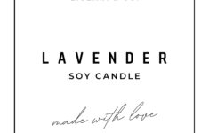 Free Printable Custom Candle Label Templates | Canva for Printable Label Stickers For Candles
