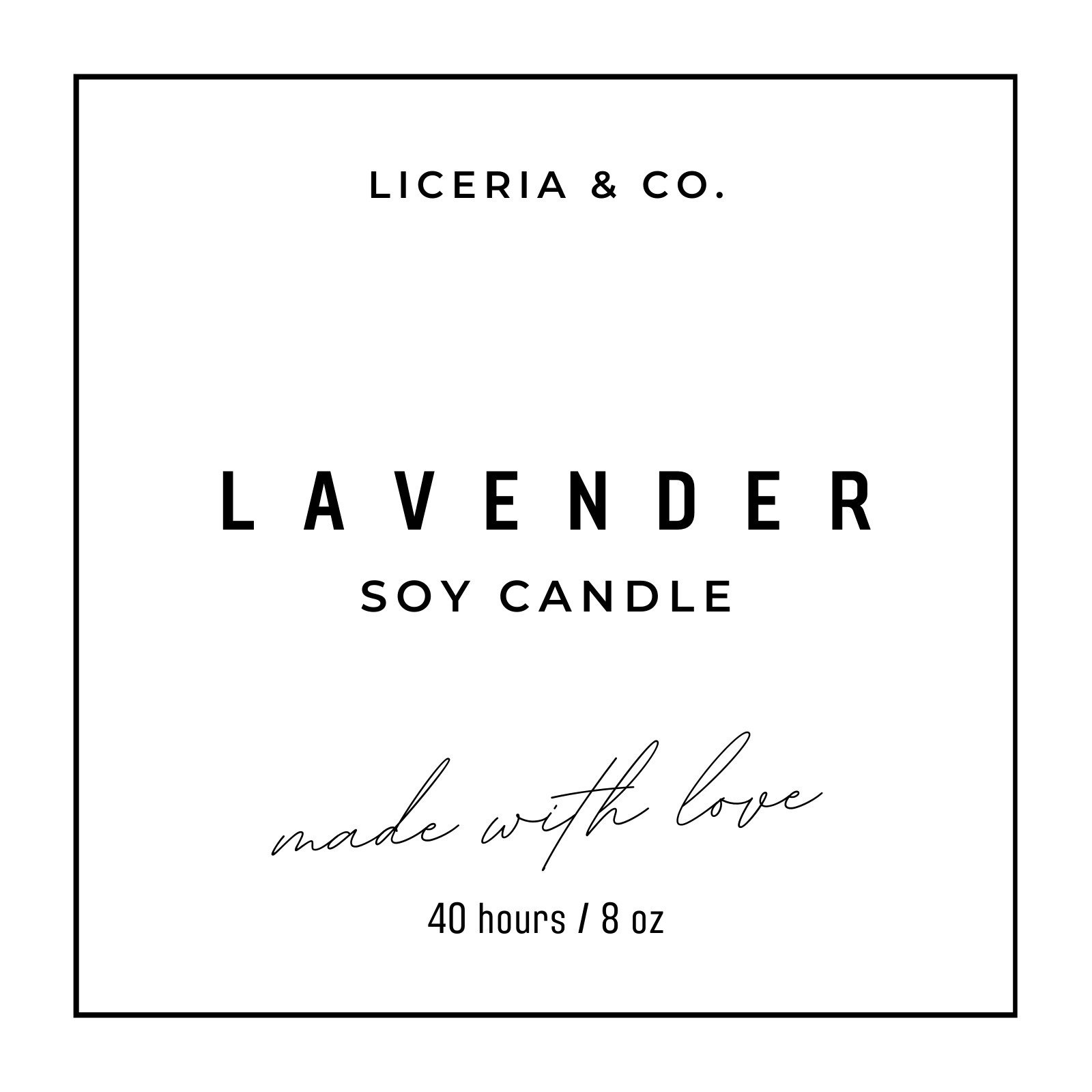 Free Printable Custom Candle Label Templates | Canva for Printable Label Stickers For Candles