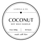 Free Printable Custom Candle Label Templates | Canva With Printable Label Stickers For Candles