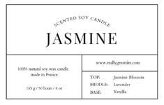 Free Printable Custom Candle Label Templates | Canva within Printable Label Stickers For Candles