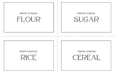 Free, Printable Custom Label Templates | Canva for Printable Label Sticker