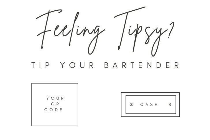 Free Printable Tip Jar Label