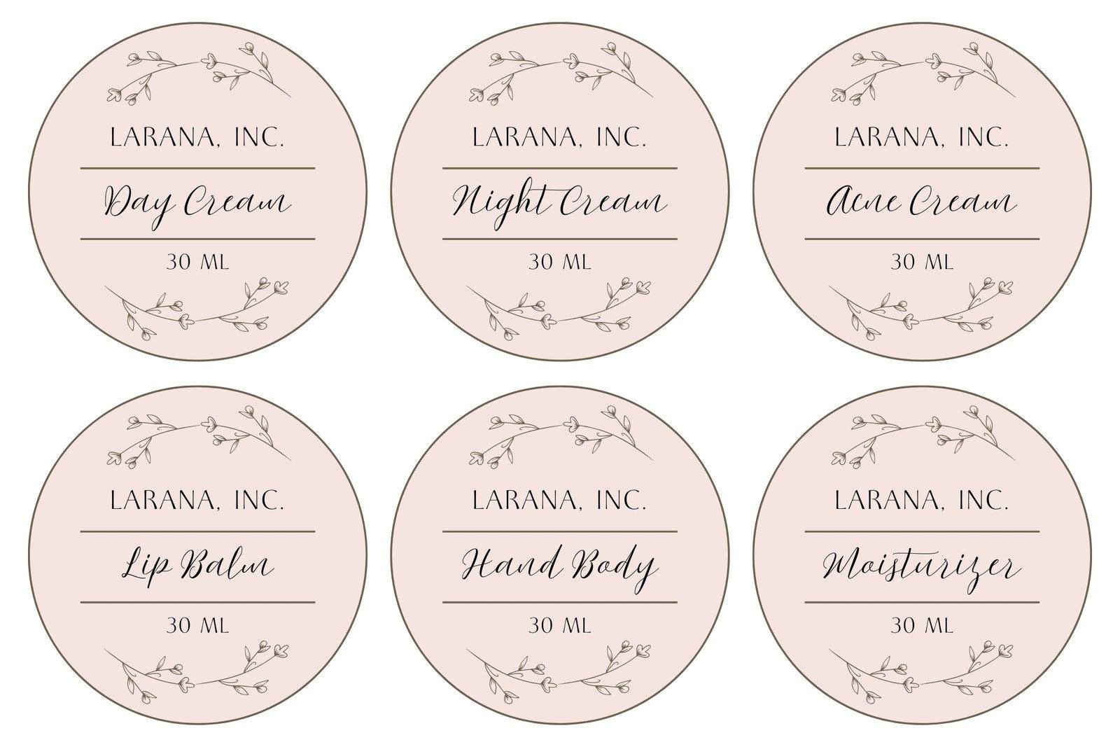 Free, Printable Custom Label Templates | Canva inside To From Labels Printable