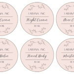 Free, Printable Custom Label Templates | Canva Within Free Printable Label