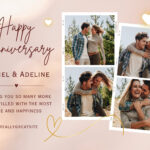 Free, Printable, Customizable Anniversary Card Templates | Canva In Free Printable Anniversary Cards For Wife