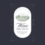 Free Printable, Customizable Wine Label Templates | Canva Pertaining To Printable Custom Wine Labels