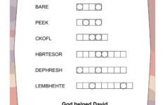 Free, Printable David Bible Activities On Sunday School Zone for Free Printable Bible Worksheets For Youth