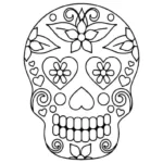 Free Printable Day Of The Dead Coloring Pages (For Kids And Adults Intended For Free Printable Sugar Skull Coloring Pages