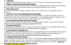 Free Printable Dental Consent Forms: Fill Out &amp; Sign Online | Dochub with regard to Free Printable Dental Consent Forms