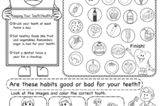 Free Printable Dental Health Worksheet intended for Free Printable Dental Health Worksheets