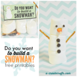 Free Printable "Do You Want To Build A Snowman" Craft Kits Within Do You Want To Build A Snowman Label Free Printable