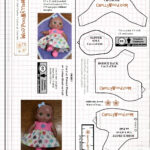 Free Printable #Doll Clothes Pattern: #Felt Booties For 8″ #Baby With Regard To Free Printable Doll Clothes Patterns