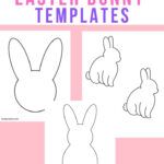 Free Printable Easter Bunny Templates For Crafts | Easter For Free Printable Easter Bunny Templates