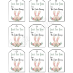Free Printable Easter Tags {20 Unique Designs}   Cassie Smallwood With Regard To Free Printable Easter Labels