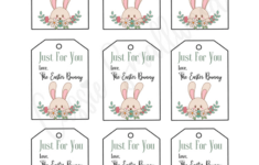 Free Printable Easter Tags {20 Unique Designs} - Cassie Smallwood with regard to Free Printable Easter Labels