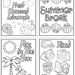 Free Printable Easy Summer Coloring Pages   The Artisan Life Inside Free Printable Summer Activity Sheets