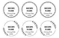 Free Printable &amp; Editable Canning Labels - Savor + Savvy inside Labels For Jars Printable