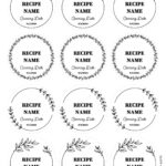 Free Printable & Editable Canning Labels   Savor + Savvy Pertaining To Free Printable Canning Labels