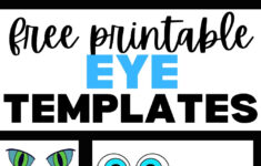 Free Printable Eye Template For Crafts - regarding Free Printable Eyes For Crafts