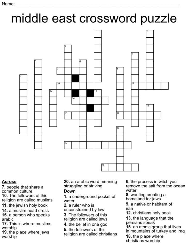 Free Printable Frank Longo Sunday Crossword Puzzles