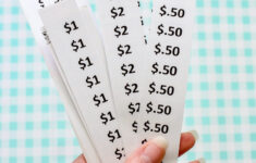 Free Printable Garage Sale Price Stickers - The Homes I Have Made within Garage Sale Labels Printable