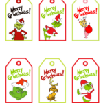 Free Printable Grinch Christmas Gift Tags | Baking You Happier With Free Printable Grinch Labels