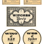Free Printable Halloween Labels – Potions Throughout Free Printable Poison Labels