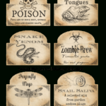 Free Printable Halloween Poison Bottle Labels   Printable Party Favors Inside Free Printable Poison Labels