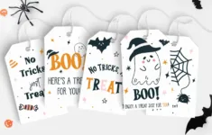 Free Printable Halloween Treat Bag Tags - Favorite Printables within Printable Halloween Treat Bag Labels