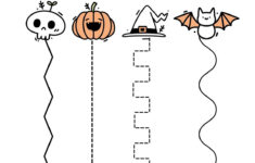 Free Printable Halloween Worksheet Templates To Edit | Canva intended for Free Printable Halloween Activity Sheets