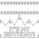 Free Printable Happy Birthday Crown   Paper Trail Design Intended For Free Printable Happy Birthday Crown Printable