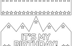 Free Printable Happy Birthday Crown - Paper Trail Design intended for Free Printable Happy Birthday Crown Printable