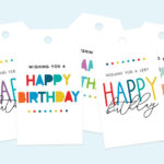 Free Printable Happy Birthday Gift Tags   Favorite Printables Regarding Free Printable Happy Birthday Labels