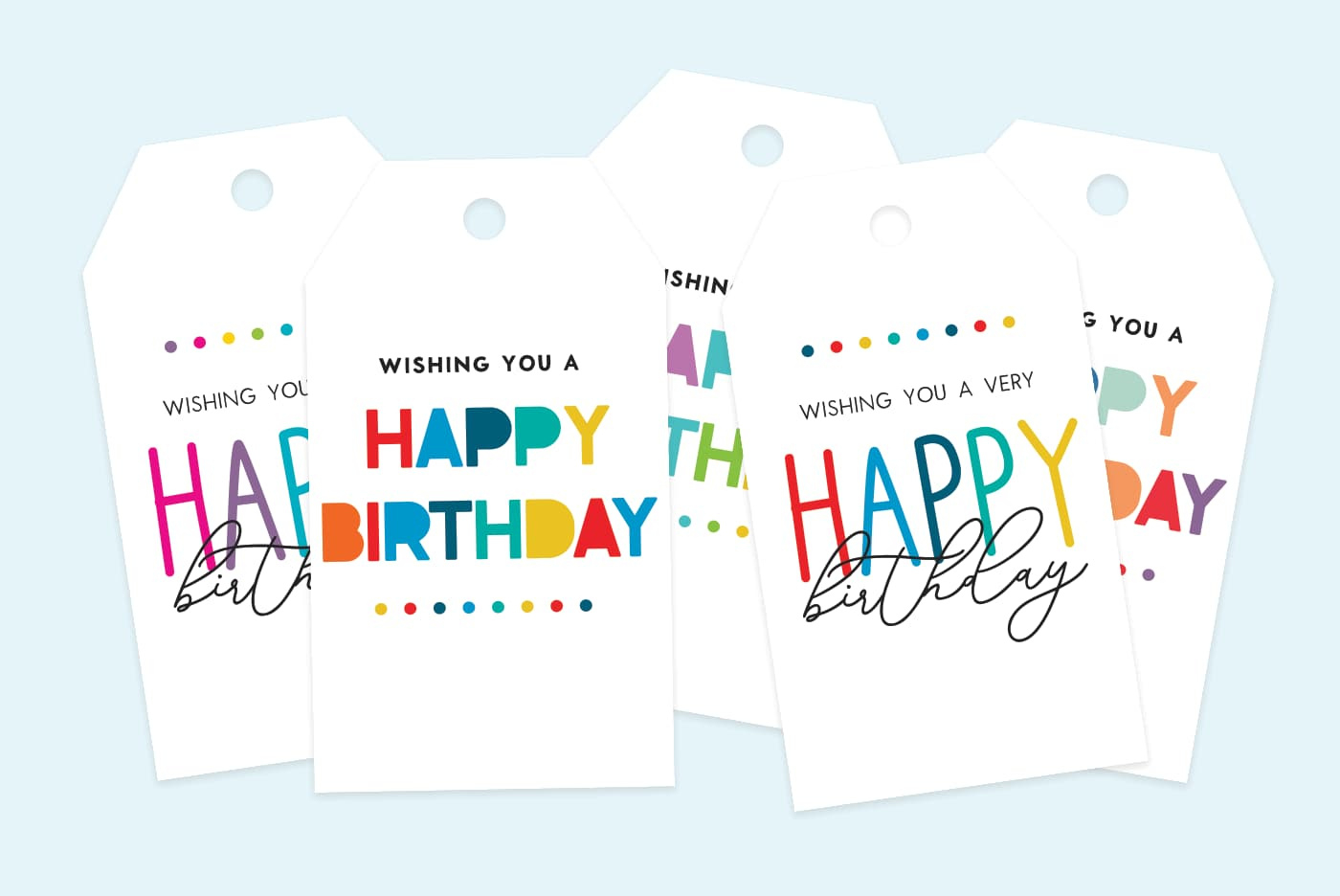 Free Printable Happy Birthday Gift Tags - Favorite Printables with regard to Happy Birthday Labels Printable