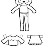 Free Printable Kawaii Paper Dolls Regarding Free Printable Cut Out Paper Dolls