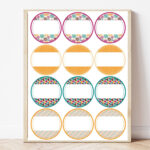 Free Printable Labels   Sweet Pea In Free Printable Label