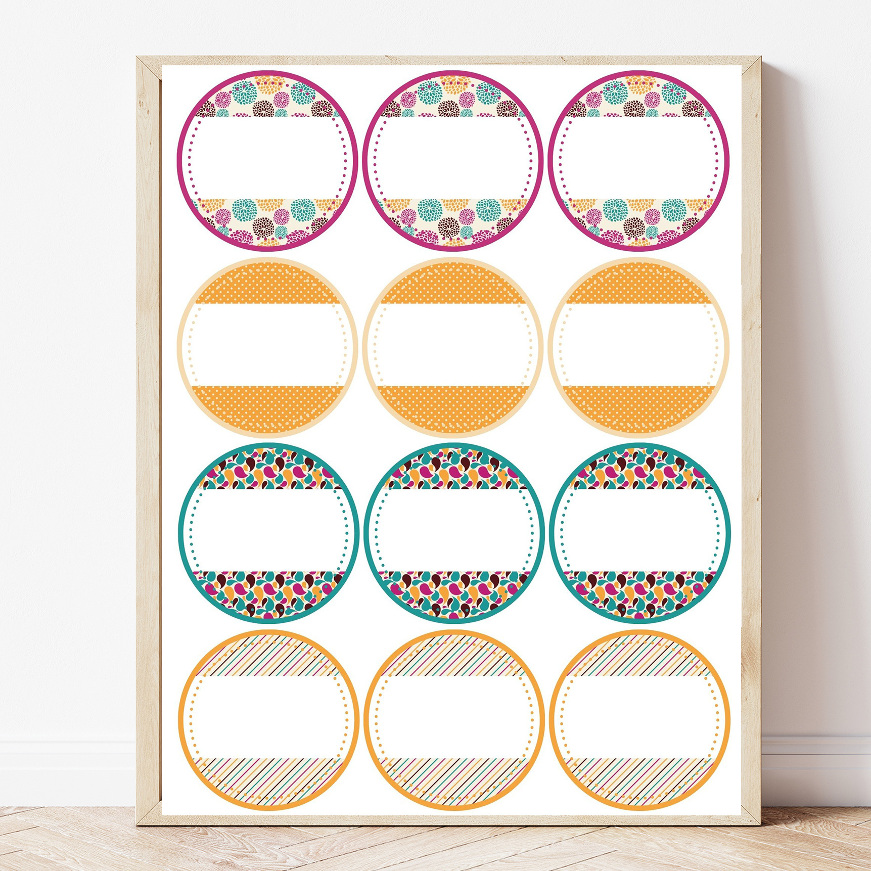 Free Printable Labels - Sweet Pea in Free Printable Label