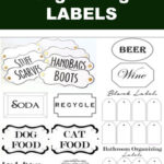 Free Printable Labels To Organize Your Stuff   In My Own Style With Printable Label For Box