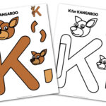 Free Printable Letter K Craft Template – Simple Mom Project Throughout Free Printable Letter K Crafts