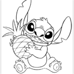 Free Printable Lilo & Stitch Coloring Pages | Disneyclips Pertaining To Free Printable Coloring Pages Stitch