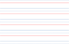 Free Printable Lined Paper (Handwriting, Notebook Templates within Free Printable Lined Paper Kindergarten