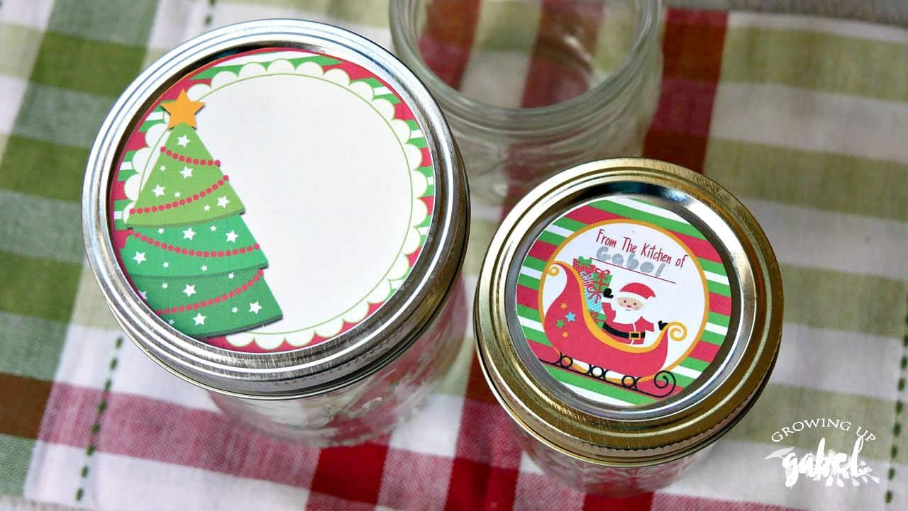 Free Printable Mason Jar Labels For Christmas Gifts within Free Printable Christmas Mason Jar Labels Template