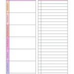 Free Printable Meal Planner Templates To Edit Online | Canva Intended For Free Printable Weekly Menu Planner