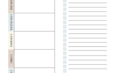 Free Printable Meal Planner Templates To Edit Online | Canva pertaining to Free Printable Weekly Menu Planner